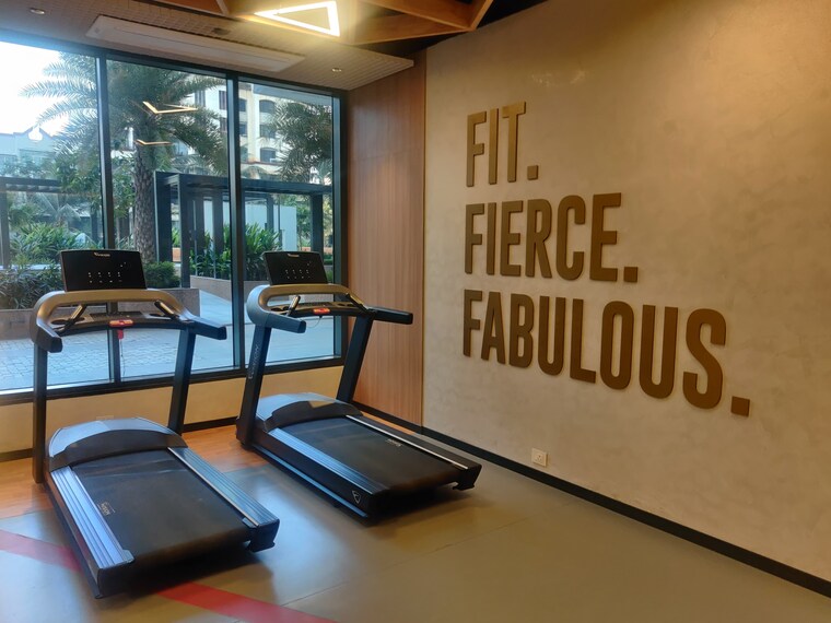 Gym, raj-infinia 2 Bedroom 750 Sq.Ft. Apartment In Malad West Mumbai 9719479