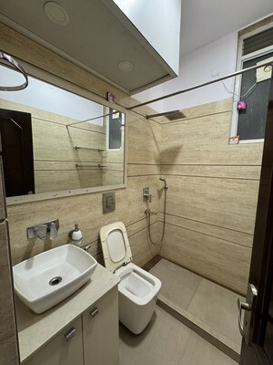 Bathroom in 2 BHK Builder Floor at Malviya Nagar – for Sale