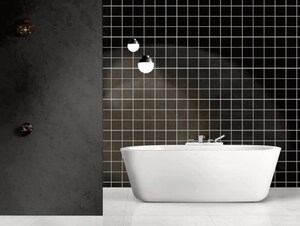 Bathroom in 3 BHK Apartment at Kollur – for Sale