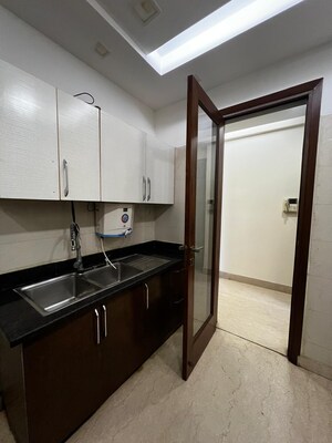 Kitchen in 3 BHK Builder Floor at Safdarjung Enclave – for Sale