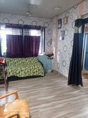 Bedroom in Studio Apartment at Vakratunda CHS, Dombivli West – for Rent