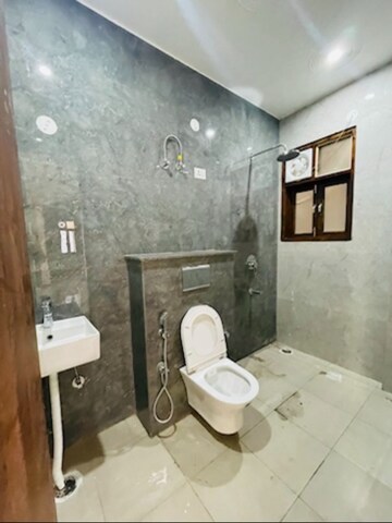 Bathroom in 3 BHK Builder Floor at Palam Vihar Extension – for Rent