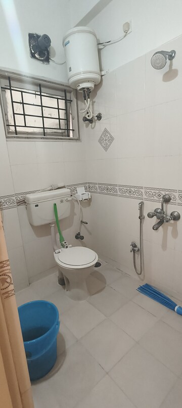 Bathroom in 3 BHK Apartment at Kaggadasapura – for Rent