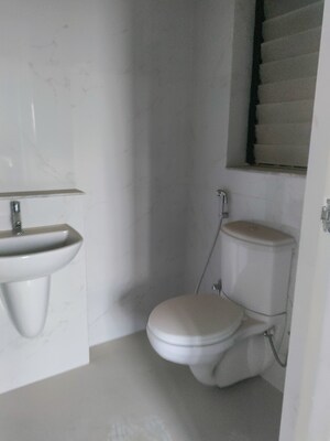 Bathroom in 1 BHK Apartment at Parshuram Bala CHS, Dombivli West – for Rent
