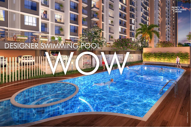 Swimming Pool, vtp-volare 2 Bedroom 782 Sq.Ft. Apartment In Mahalunge Pune 9719633