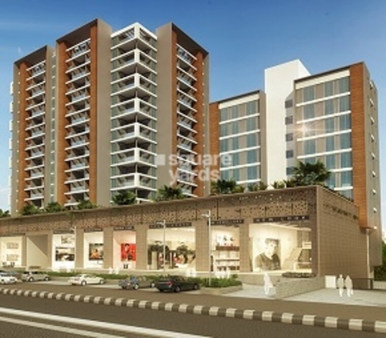 Exterior View, wadhwani-sai-paradise 2 Bedroom 1100 Sq.Ft. Apartment In Punawale Pune 9719636