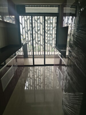 Balcony in 2 BHK Apartment at Veena Saaz, Kandivali East – for Rent