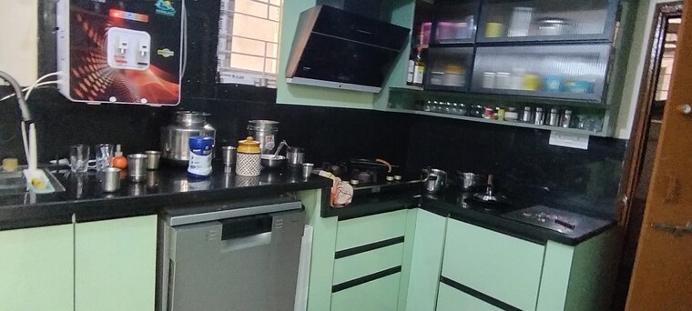 Kitchen, chanda nagar 3 Bedroom 1640 Sq.Ft. Apartment In Chanda Nagar Hyderabad 9719887