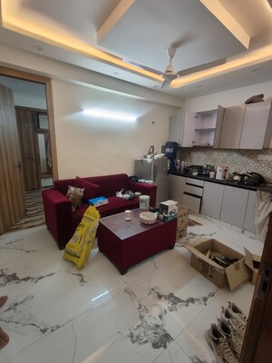Living Room in 1 BHK Builder Floor at Saket – for Rent
