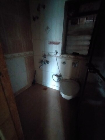 Bathroom in 1 BHK Apartment at Puranik Hometown, Ghodbunder Road – for Rent
