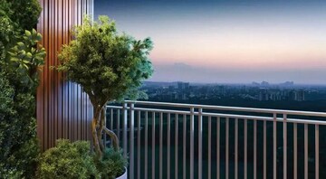 Balcony in 3 BHK Apartment at Ashiana Aaroham, Sector 80 – for Sale