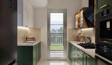 Kitchen in 3 BHK Apartment at Ashiana Aaroham, Sector 80 – for Sale