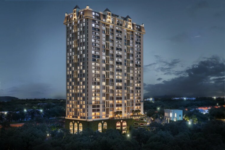 Exterior View, slv-royal-thanisandra 2 Bedroom 1205 Sq.Ft. Apartment In Thanisandra Bangalore 9720024