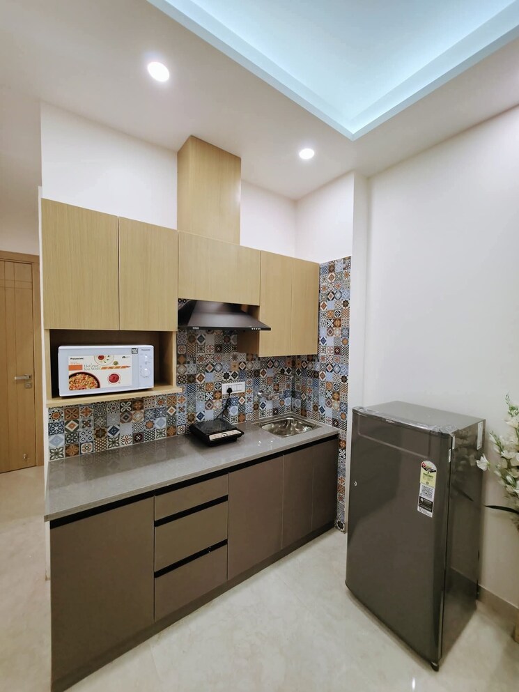 Kitchen, saket 1 Bedroom 600 Sq.Ft. Apartment In Saket Delhi 9720130