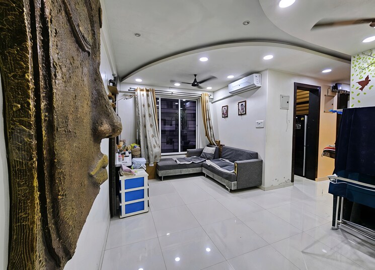 Living Room, vasant-fiona 2 Bedroom 650 Sq.Ft. Apartment In Pokhran Road No Two Thane 9720150