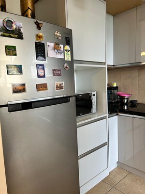 Kitchen in 2 BHK Apartment at Prestige Royale Gardens, Gantiganahalli – for Rent