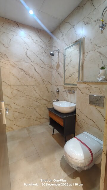 Attached Bathroom in 3 BHK Apartment at Dhakoli – for Sale