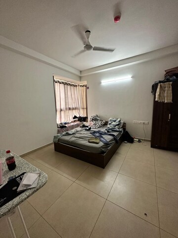 Living Room in 2 BHK Apartment at Bhartiya Nikoo Homes, Thanisandra Main Road – for Rent