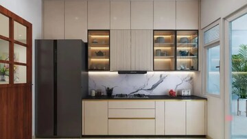 Kitchen in 3 BHK Apartment at Hero Homes Palatial, Sector 104 – for Sale