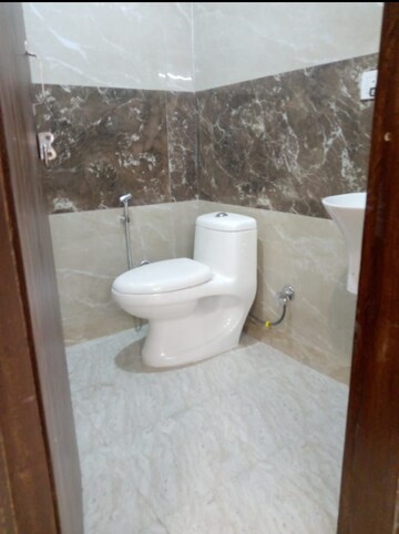 Bathroom in 1 BHK Builder Floor at Chattarpur – for Rent