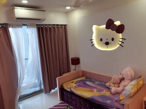 Living Room in 3 BHK Apartment at Adani Western Heights Sky Apartments, Andheri West – for Rent