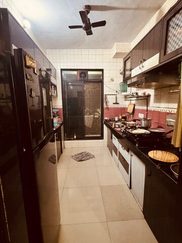 Kitchen in 2 BHK Apartment at Soham Exotica, Kharghar – for Rent