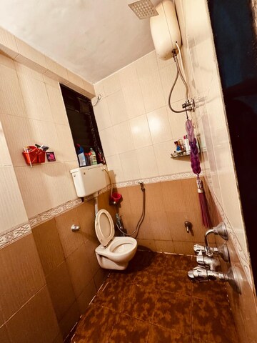 Bathroom in 2 BHK Apartment at Soham Exotica, Kharghar – for Rent