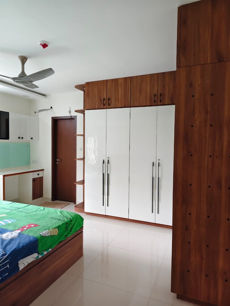 Bedroom, pride-purple-park-ivory 3 Bedroom 1465 Sq.Ft. Apartment In Wakad Pune 9720886