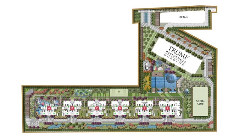 Master Plan, smart-world-sky-arc 3 Bedroom 2550 Sq.Ft. Apartment In Sector 69 Gurgaon 9720902