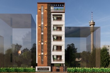 3 BHK Apartment – Exterior View View at Raja Rajeshwari Nagar - for Sale