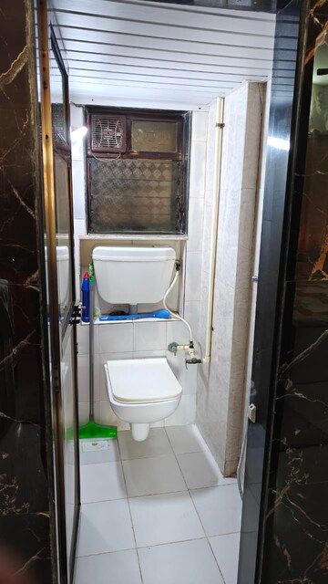 Bathroom in 2 BHK Apartment at Agarwal Paramount, Virar West – for Rent