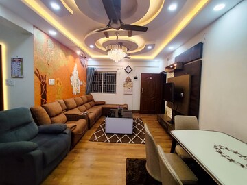 Living Room in 3 BHK Apartment at Radiant Rose, Bannerghatta Road – for Rent