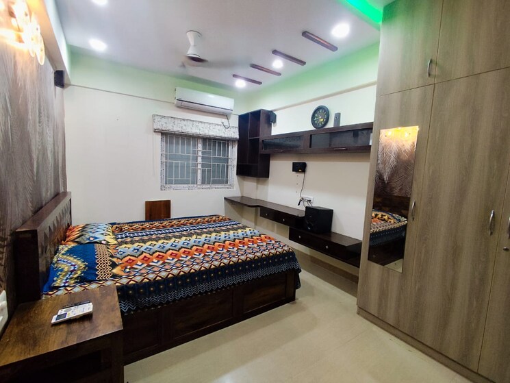 Bedroom, radiant-rose 3 Bedroom 1510 Sq.Ft. Apartment In Bannerghatta Road Bangalore 9720929