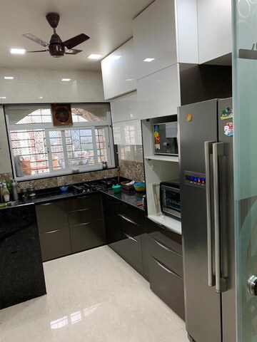 Kitchen in 2 BHK Builder Floor at Kalpataru Vista, Sector 128 – for Rent