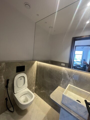 Bathroom in 4 BHK Apartment at Bandra West – for Rent