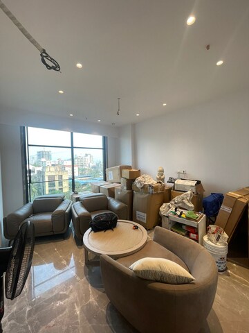 Living Room in 4 BHK Apartment at Bandra West – for Rent