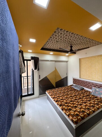 Bedroom in 2 BHK Apartment at Raunak City Sector 4 D4, Kalyan West – for Sale