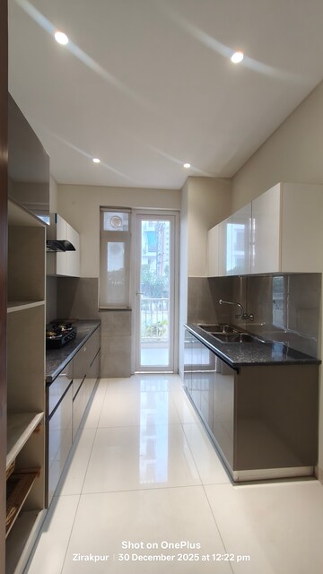 Kitchen in 3 BHK Apartment at Dhakoli – for Sale