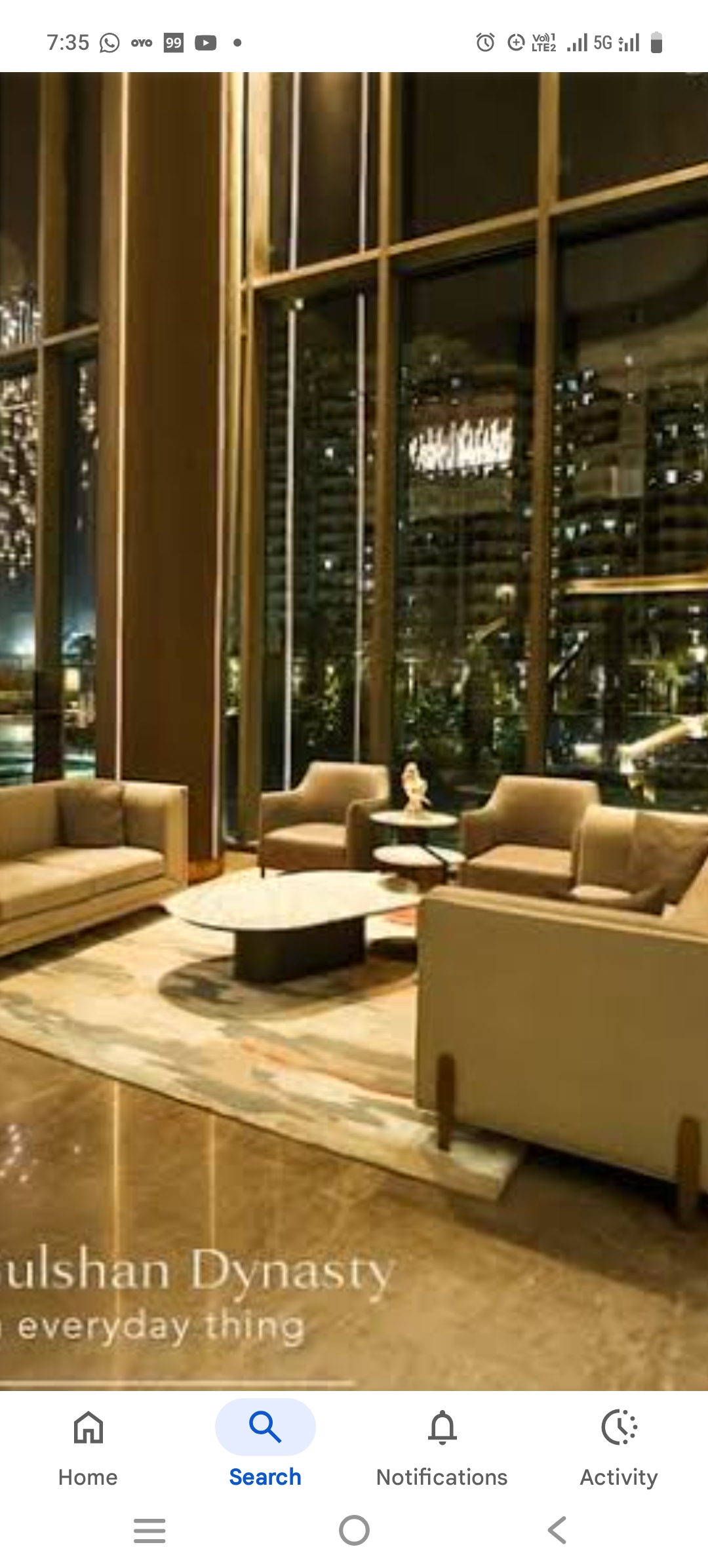 4 BHK + Pooja Room,Servant Room,Study Room,Extra Room Apartment For Sale in Gulshan Dynasty