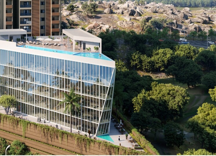 Exterior View, khajaguda 3 Bedroom 2292 Sq.Ft. Apartment In Khajaguda Hyderabad 9721185