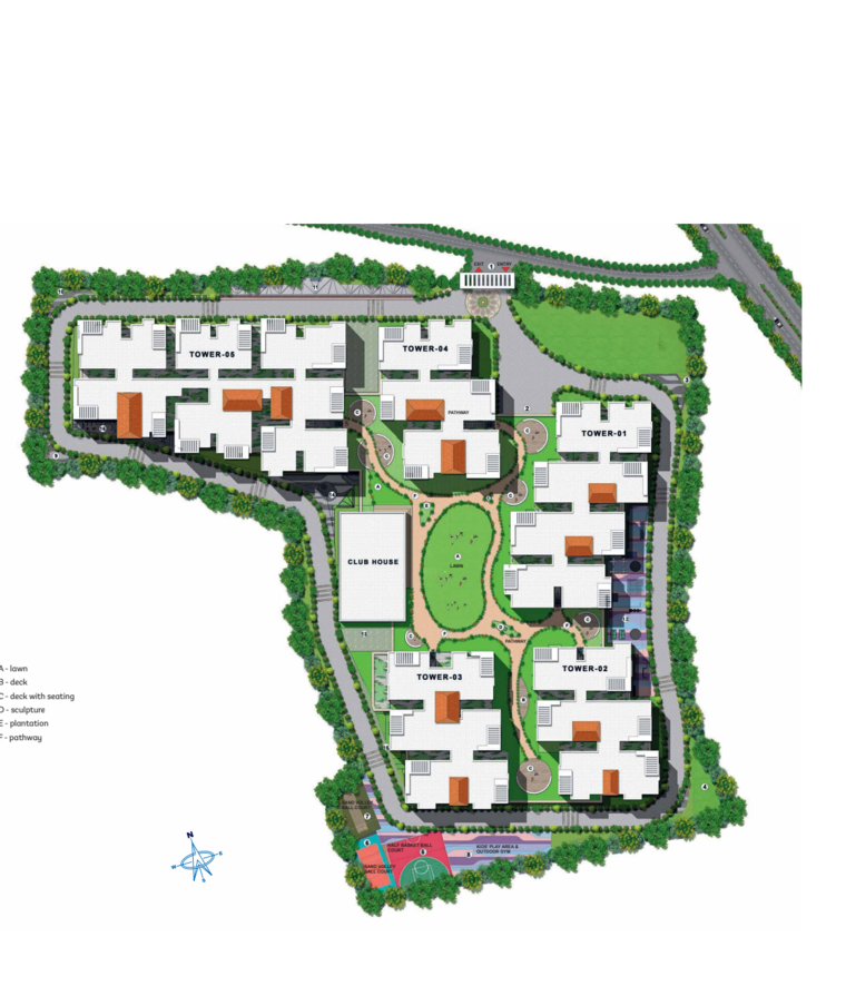 Master Plan, kollur 3 Bedroom 2196 Sq.Ft. Apartment In Kollur Hyderabad 9721196