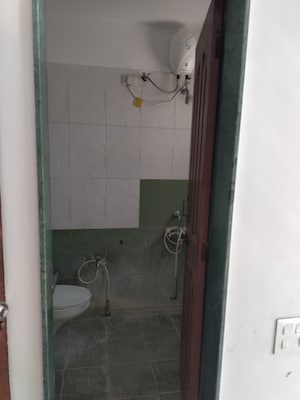 Bathroom in 3 BHK Apartment at RK Lunkad Nisarg Nirmiti, Pimple Saudagar – for Rent