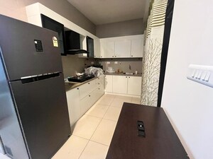 Kitchen in 2 BHK Apartment at Sobha Dream Gardens, Thanisandra Main Road – for Rent