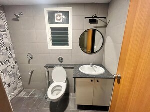 Bathroom in 2 BHK Apartment at Sobha Dream Gardens, Thanisandra Main Road – for Rent