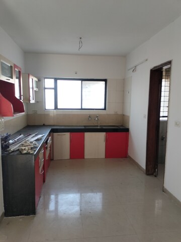 Kitchen in 3 BHK Apartment at RK Lunkad Nisarg Nirmiti, Pimple Saudagar – for Rent