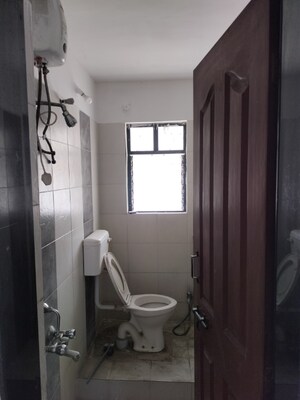 Bathroom in 3 BHK Apartment at RK Lunkad Nisarg Nirmiti, Pimple Saudagar – for Rent