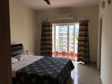 Bedroom in 2 BHK Apartment at Godrej Woodsman Estate, Hebbal – for Rent