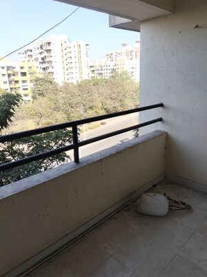 Balcony in 3 BHK Apartment at RK Lunkad Nisarg Nirmiti, Pimple Saudagar – for Rent