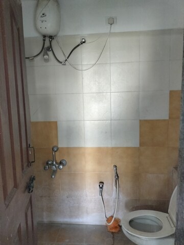 Bathroom in 3 BHK Apartment at RK Lunkad Nisarg Nirmiti, Pimple Saudagar – for Rent