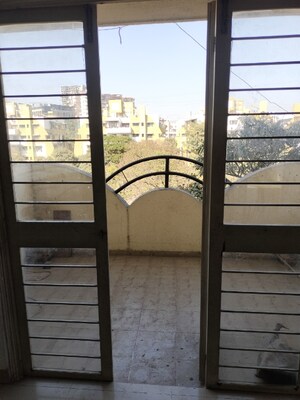 Balcony in 3 BHK Apartment at RK Lunkad Nisarg Nirmiti, Pimple Saudagar – for Rent